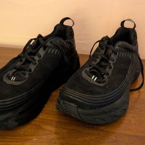 Hoka One One Men's Black Athletic Shoes